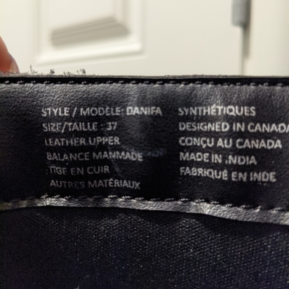 Maddison Danifa Black Mid Calf Boots size 37 (6.5) - Picture 6 of 9